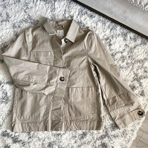 H&M - Tan Button-Up Jacket